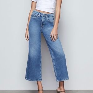 Good American Women's Good Waist Pallazo Jeans 6